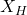 X_H